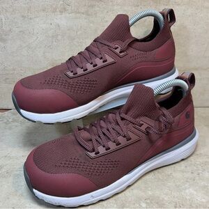 Carhartt Maroon Knit Sneakers